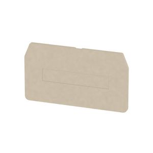 Afsluit- eindplaat h:62mm b:2mm V- 1632090000 VVE=50