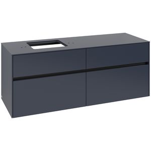 Wastafelonderkast Collaro 1400x548x500mm Marine Blue C132B0VQ