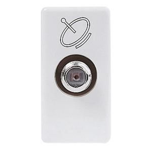 COAXIAL SOCKET-OUTLET TV-SAT CLASS A SHIELDING-FEMALE F CO