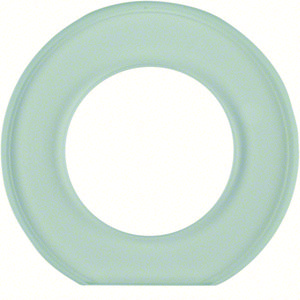 Afdekraam 1-v eindstuk Serie Glas helder