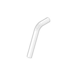 Trekstang v. afvoer. gebogen 5x400mm chr