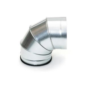 Segmentbocht RBHS9 90° kort 200mm tbv hulpstuk vv KEN-LOK