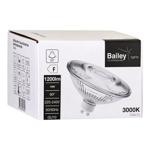 LED-lamp spot AR111 Glass GU10 DIM 15W 100W 1200lm 930 25D