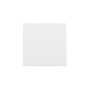 Afwerkingsset kabeluitvoer blindplaat trekontlasting white c