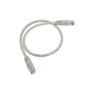 Patchkabel 0,5mtr. RJ45 cat.6 U/UTP Grijs RJ45 8(8)