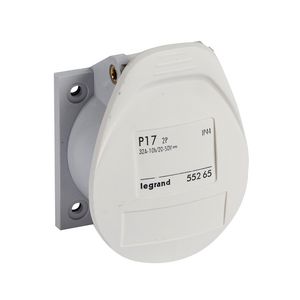 Wandcontactdoos inbouw P17 20/50V 32A 2P