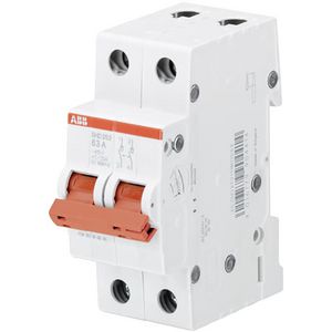 Lastscheider schakelaar rood 2P 16A 415VAC AC-22A 10 kA