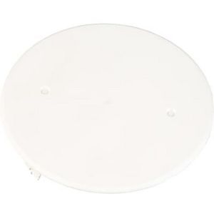 Sierdeksel wit tbv inbouw- en ronde centraaldozen steekmaat 60mm