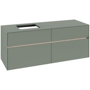 Wastafelonderkast Collaro 1400x548x500mm Soft Green C132B0AF