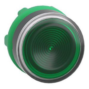 Kop drukknop Verlicht Verz. Terugv. BA9S 22mm Groe
