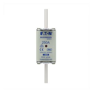 Zekering laagsp. 250A AC 400V NH02 gL/gG dubbele mel VVE=3