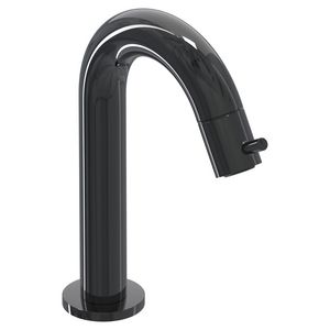 Fonteinkraan BOND gebogen staand S-size sprong 115mm zwart chroom