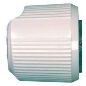 Handregelknop M28x1,5 wit