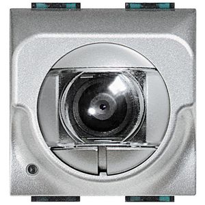 Camera kleur Coax zilver Livinglight