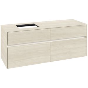 Wastafelonderkast Collaro 1400x548x500mm White Oak C132B0AA
