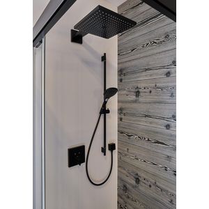 Raindance Unica S Puro glijstang 900mm mat zwart