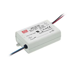 AC-DC enkele output LED driver PSU CC 35W 350mA