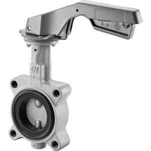 Vlinderkleppen middenflens PN16 met EPDM-pakking DN125