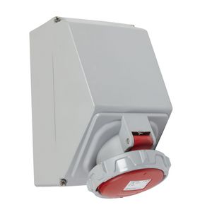 Opbouw wandcontactdoos 400V 125A 3-polig + A IP67 P17