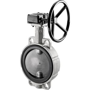 Vlinderklep tussenbouwmodel PN16 DN250 met EPDM pakking