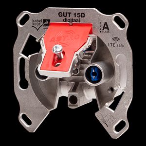 Contactdoos inb radio/TV tot 1218 MHz zonder afdekplaat