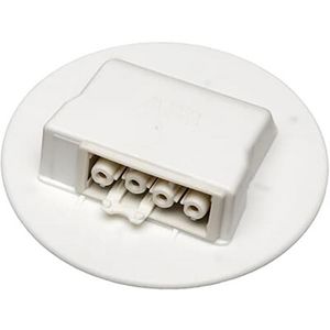 Connectordeksel incl. GST-chassisdeel wit female 3p VVE=10