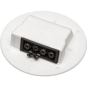 Connectordeksel incl. GST-chassisdeel zwart female 4p VVE=10