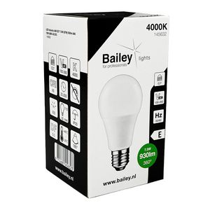 LED-lamp Industry A60 E27 7.5W 67W 930lm 840 100V-260V AC/DC