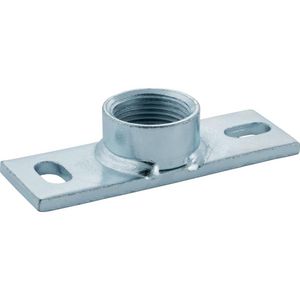 bevestigingsplaat met moer 1.1/4"