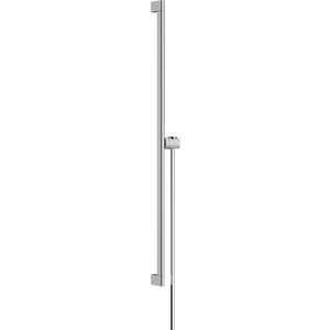 Unica glijstang S Puro 90cm met easy slide handdouchehouder en Isiflex doucheslang 1600mm chroom