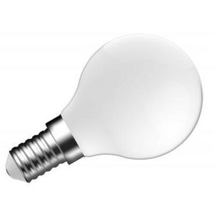 LED P45 2.1/25W E14 250LM 2700K GLAS KOGEL OPAAL MAT G45