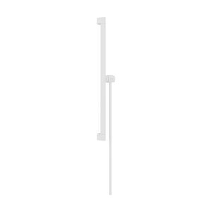Unica glijstang E Puro 65cm met easy slide handdouchehouder en Isiflex doucheslang 1600mm mat wit