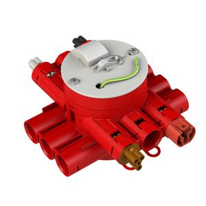 Stekerbare centraaldoos CW75-S1-brandwerend