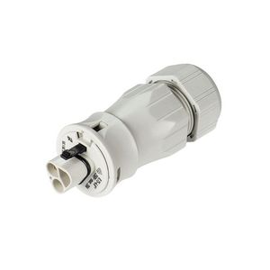 Connector RST2013C male 3-polig 250v 20a lichtgrijs VVE=100