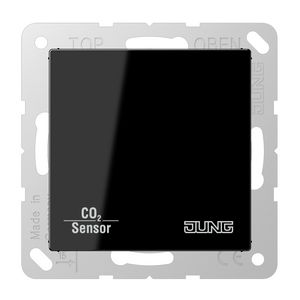 Sensor A/AS slagvoudig Zwart KNX CO2