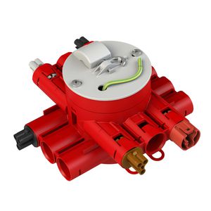 Stekerbare centraaldoos CW75-S2-brandwerend