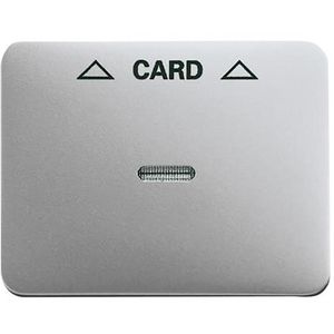 Centraalplaat afdekking v card-Schakelaar a-titanium (1792-266-101)