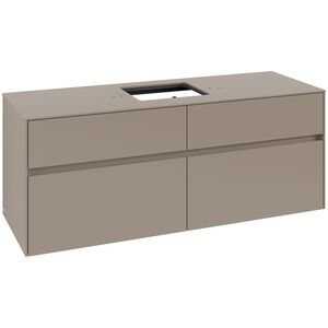 Wastafelonderkast Collaro 1400x548x500mm Taupe C131B0VM
