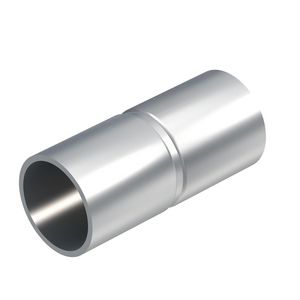 Aluminiumverbindingsmof znd schroefdr. Ø20mm alu VVE=50