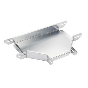 T-stuk vlak 120x60mm Sendzimir verzinkt
