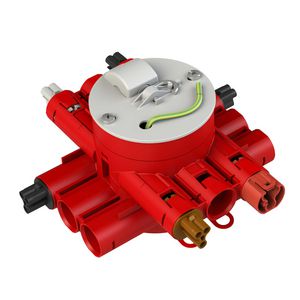 Stekerbare centraaldoos CW75-S3-brandwerend