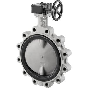 Middenflens vlinderklep m.versn.bak PN 16 m.EPDMpakking D