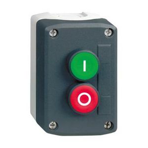Drukknopkast Functie Start / Stop Donkergrijs Harmony XAL-D