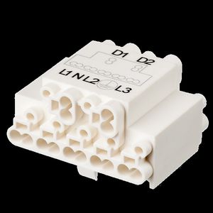 Klemmen 7-polig wit (AC 937 B1) VVE=2000