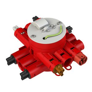 Stekerbare centraaldoos CW75-S4-brandwerend