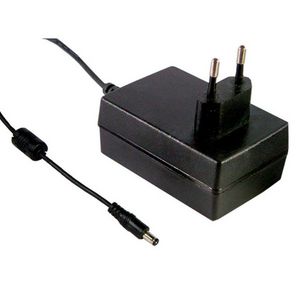 AC-DC ind wall mount adap 18W 12V 2 Pin Euro plug P1J