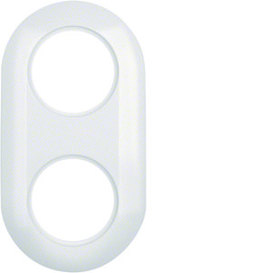 Afdekraam 2-v Serie 1930 polarwit glanzend