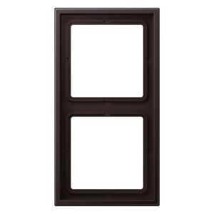 Afdekraam Dark gelakt 2-voudig LS-ZERO
