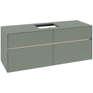 Wastafelonderkast Collaro 1400x548x500mm Soft Green C131B0AF