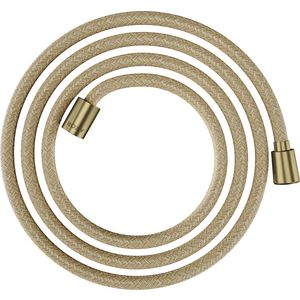 AXOR ShowerSolutions Textiel doucheslang 2 m met conische en cylindrische moer Brushed Brass